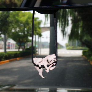 Cute Tongue Out Car Mirror Pendant