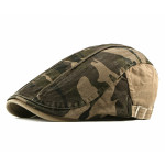 Camouflage Beret Hat Men's Wash Cap