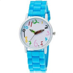 Explosive Silicone Pencil Watch Fashion Painted Quartz Watch