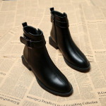 Vintage mid-tube round toe Martin boots