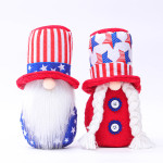 American National Day Hat Five-pointed Dwarf Elf Doll Pendulum