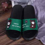 Cartoon Bear Soft SoleLight Couple Slippers Summer New Bathroom Bath Home