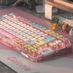 Transparent Keycap PBT Keycap Thermal Sublimation 118 Keys