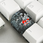 Scenery Koi Backspace Resin Keycaps For Cherry Mx Switch