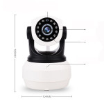 Home Baby Monitor 360 Degree Panoramic Wireless Wifi Car Head Shaking Machine