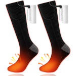 Outdoor Men's And Women's Skiing Electric Heating Warm Stockings