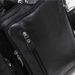 Multi Functional Leather Men's Handbag