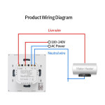 Water Heater Switch Intelligent High-power Water Heater Switch Timing Control