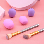 Dust Proof Silicone Cosmetic Brush Protective Sleeve