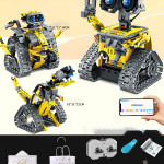 Building Blocks Programming Electric Remote Control Children's Toy Set