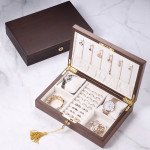 Fashion Vintage Wooden Jewelry Box Storage