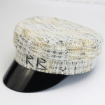 Fashion Woolen Beret Trend Octagonal Hat