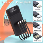 Portable Power Bank 2 USB LED Fast Charger Battery Suitable For Mobile Phones