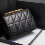 Women's Chain Lattice Shoulder Bag