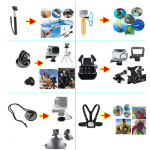 Sports Camera Accessories Set Photography Accessories