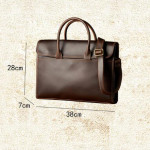 Men's OL Business Casual Leather Briefcase