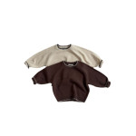 Fashion Boys And Girls Colored Pullover Knitwear