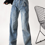 Women's Streamer Straight Jeans