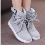 Spring And Autumn New Student Casual Shoes Sports Shoes Short Tube Canvas Shoes Women