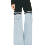 High Waist Straight Wide Leg Senior Personality Chic Pants For Women