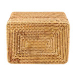 Vietnamese Rattan Storage Baskets Handmade