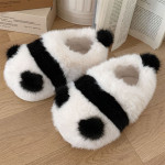 Women's Full Heel Cotton Slippers In Winter