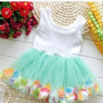 Summer Children's Wear Girl 2021 New Petal, Korean Dress, Baby Dress Dress