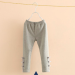 Small And Medium-sized Children's Trousers Plus Velvet Thickened Outer Wear