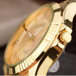 Luxury Brand Man Gold Dress Watches Stainless Steel