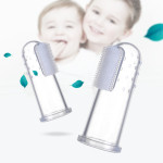 Finger Stall Milk Baby Toothbrush Oral Cleaning Brush