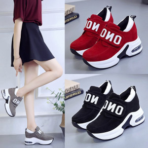 New Korean Style Wild Velcro Thick-soled Student Platform Shoes