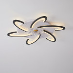 Modern Simple Living Room Light New Quiet Bedroom Ceiling Fan Light