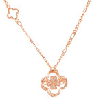 Women's Fashionable All-match Clover Pendant Necklace