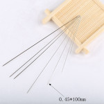 Bead Threading Needle DIY Small Hole Fine Long Needle Ring Threading Tools