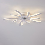 Modern Simple Living Room Light New Quiet Bedroom Ceiling Fan Light