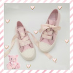 Small Cookie Canvas Shoes Sheep Puffs Lolita Original Wild Biscuit Shoes