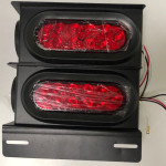 2 Trailer Light Boxes Equipped With Modified Accessories