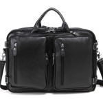 Multi Functional Leather Men's Handbag