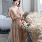 Summer Sister Group Wedding Korean Evening Dress