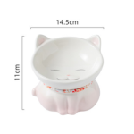 Ceramic Protection Cervical Vertebra Cat Food Bowl