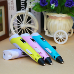 3D print pen 3D pen two generation graffiti 3D stereoscopic paintbrush children puzzle painting toys