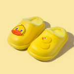 Boy's Home Waterproof Indoor Female Baby Winter Non-slip Kids Cute Plush Slippers