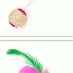 Pet Toy Cat Sisal Shuttlecock