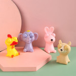 Cute Creative Decompression Chicken Cartoon Animals Pinch Music Toys