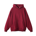 Padded Loose Button Hoodie Couples Jacket Men And Women