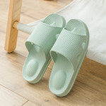 Women Bathroom Slippers With Heel Massage Ball Design Shoes At Home