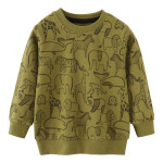 Children's Cartoon Long Sleeve Sweater Top