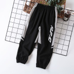 Boys'' pants spring and summer thin 2021 Zhongda children''s Korean splicing Leggings fast drying children''s anti mosquito pants