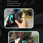 Motorcycle Helmet Intercom Bluetooth Headset Driving Recorder R3