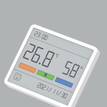 Clock Hygrograph All Portable Power Off Memory Can Be Pasted Can Stand